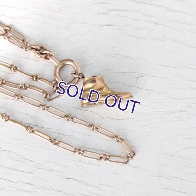 画像10: FIX ピンクゴールドマフチェーン