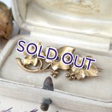 FIX 蔦のゴールドブローチ