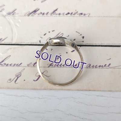 画像3: FIX ブルーガラスのアールデコリング