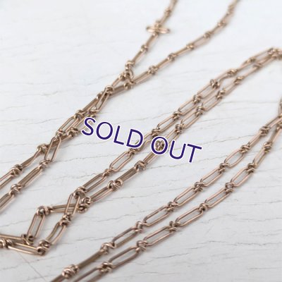 画像4: FIX ピンクゴールドマフチェーン