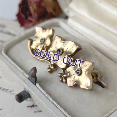 画像8: FIX 蔦のゴールドブローチ