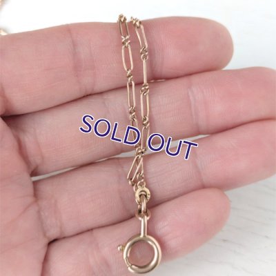 画像7: FIX ピンクゴールドマフチェーン