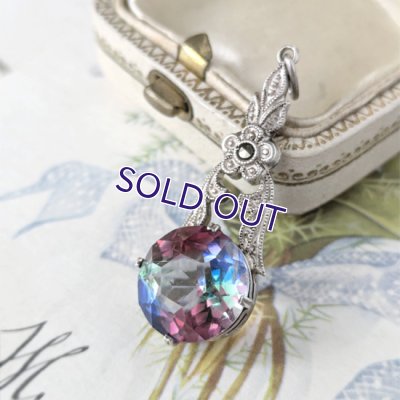 画像6: アイリスガラス小花のペンダント