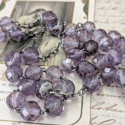 画像6: 紫水晶のシルバーロザリオB