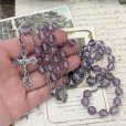 画像10: 紫水晶のシルバーロザリオB (10)