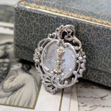 アールヌーヴォー 聖体拝領シルバーメダイA