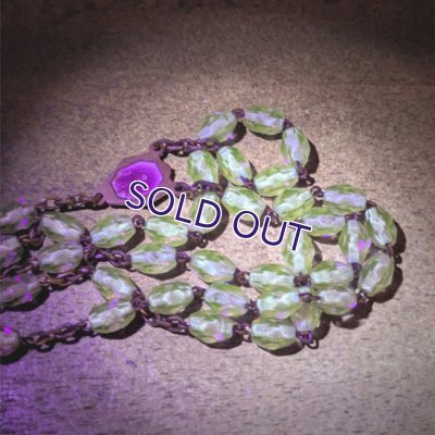 画像7: アメジストガラスのアールデコロザリオ