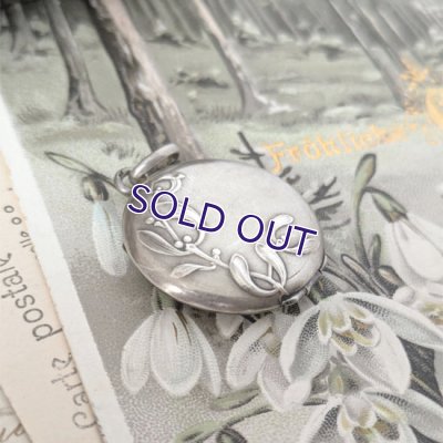 画像4: ヤドリギのシルバーロケットペンダント