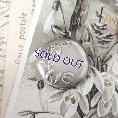 画像2: ヤドリギのシルバーロケットペンダント