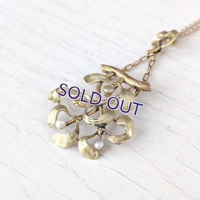 画像4: FIX ヤドリギのゴールドペンダント