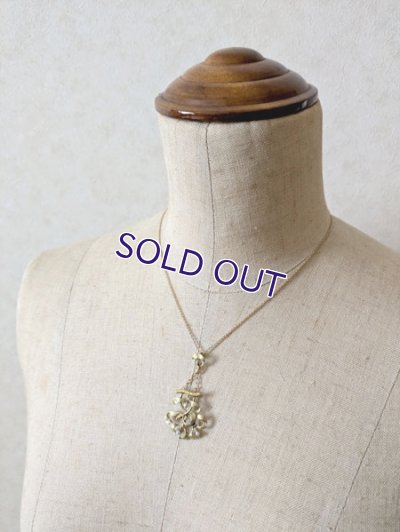 画像11: FIX ヤドリギのゴールドペンダント