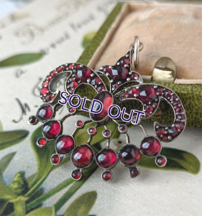 画像1: ガーネットのペンダント