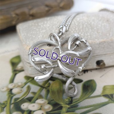 画像3: ヤドリギのノットハートペンダント（チェーン付）