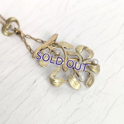 画像5: FIX ヤドリギのゴールドペンダント