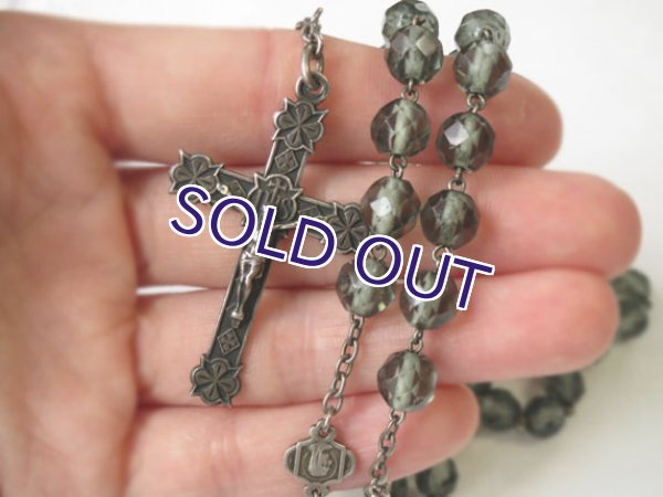 画像9: アールデコ様式のアンティークロザリオ (9)