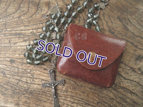 画像11: アールデコ様式のアンティークロザリオ (11)