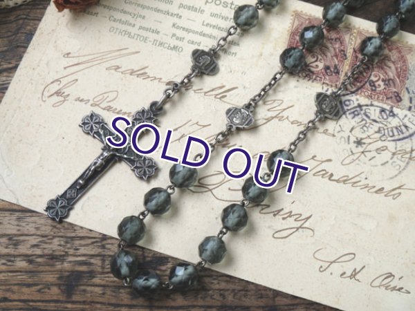 画像8: アールデコ様式のアンティークロザリオ (8)