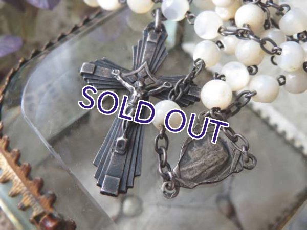 画像2: マザーオブパールのロザリオ (2)