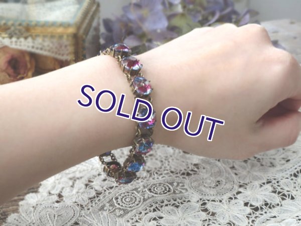 画像10: アイリスガラス　ブレスレット (10)