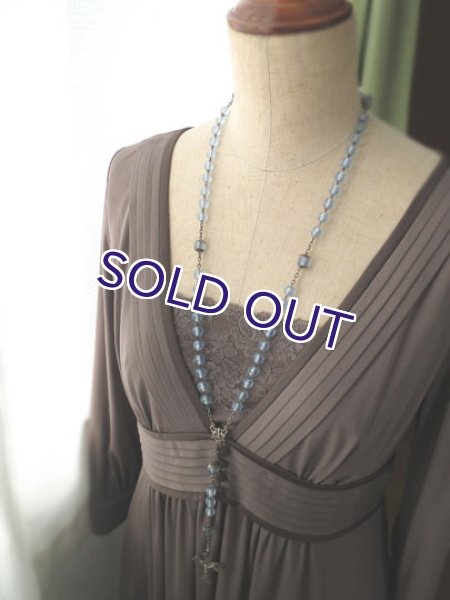 画像9: ブルーガラスのロザリオa (9)