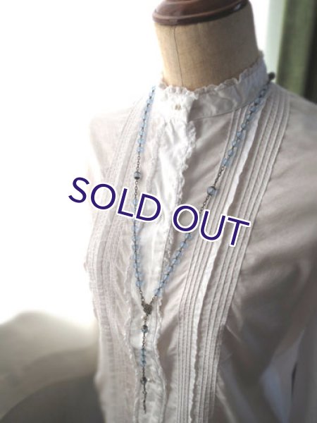 画像8: ブルーガラスのロザリオc (8)