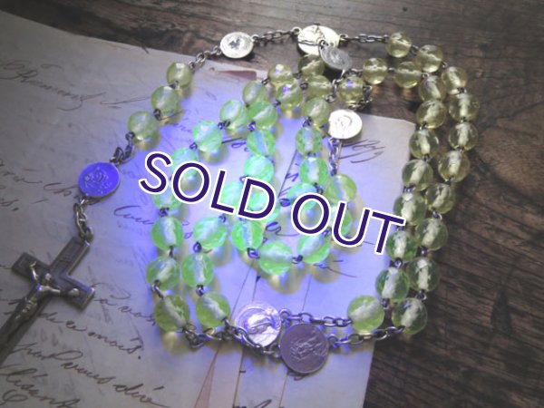 画像7: ウランガラスロザリオc (7)