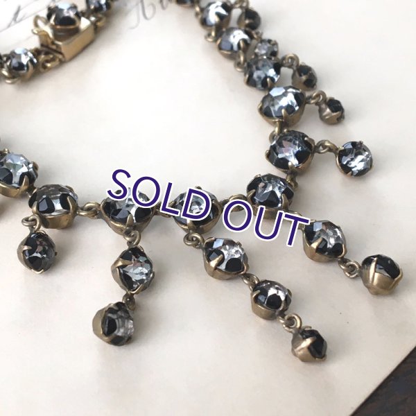 画像8: ベルリンガラスのシャンデリアネックレス (8)