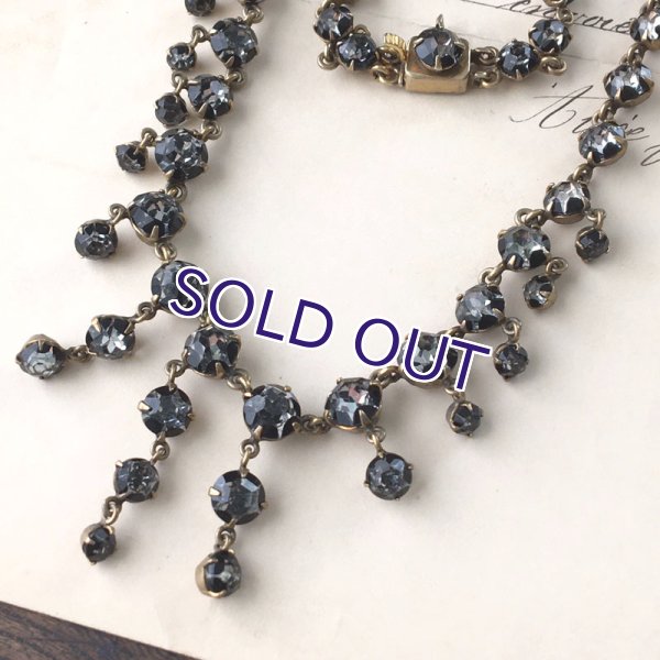 画像3: ベルリンガラスのシャンデリアネックレス (3)