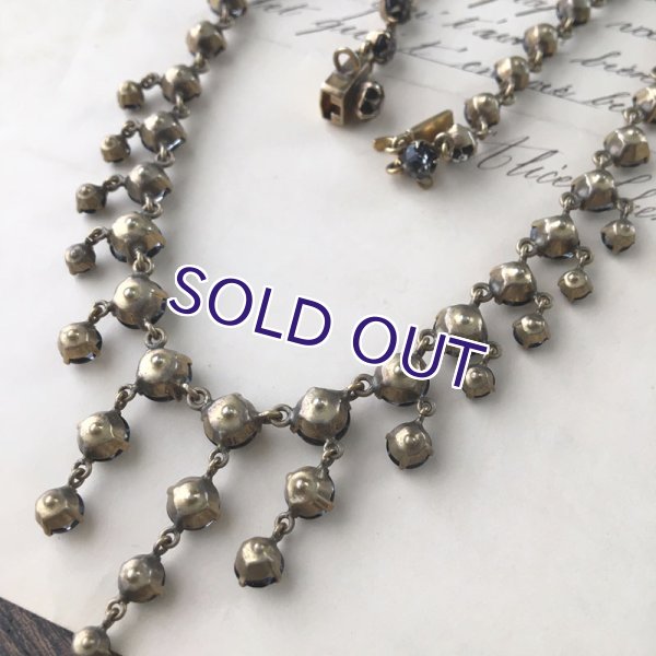 画像5: ベルリンガラスのシャンデリアネックレス (5)