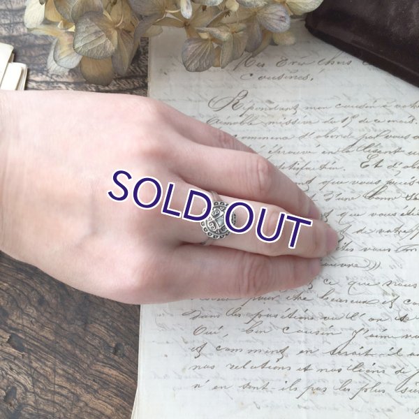 画像9: アールデコリング（ラウンド×クリア小） (9)