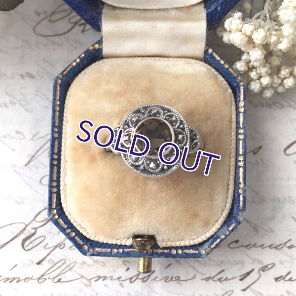 画像3: アールデコリング（ラウンド×ブラウン） (3)