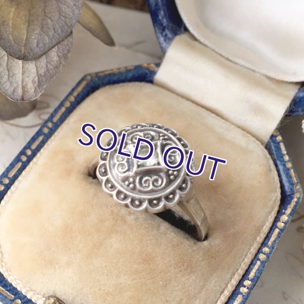 画像4: アールデコリング（ラウンド×クリア小） (4)