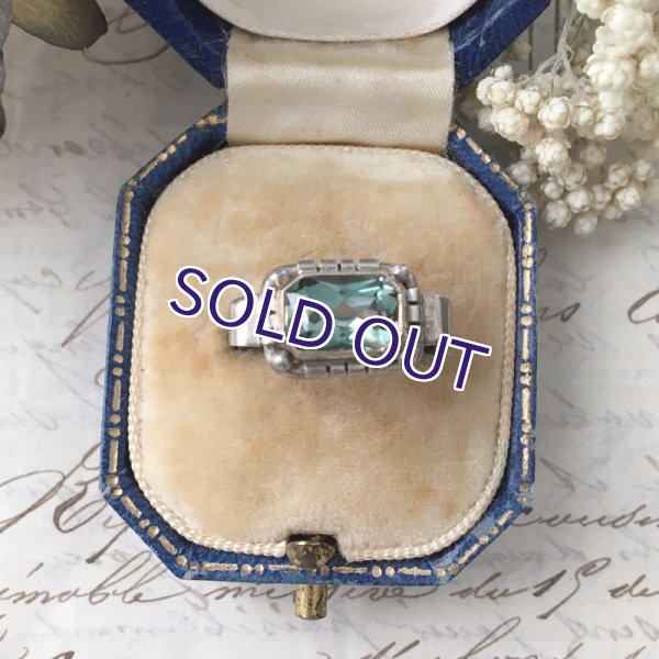 画像4: アールデコリング（グリーンスピネル） (4)