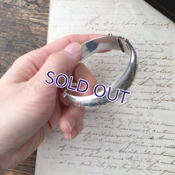 画像13: イギリス製シルバーバングル (13)