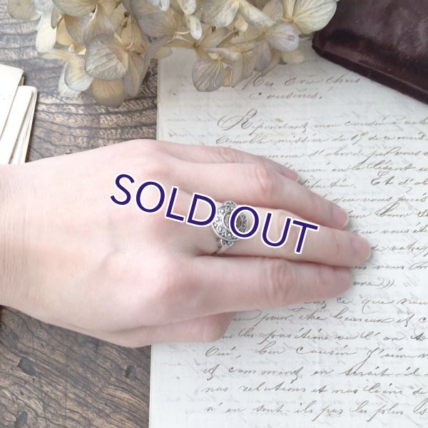 画像9: アールデコリング（ラウンド×ブラウン） (9)