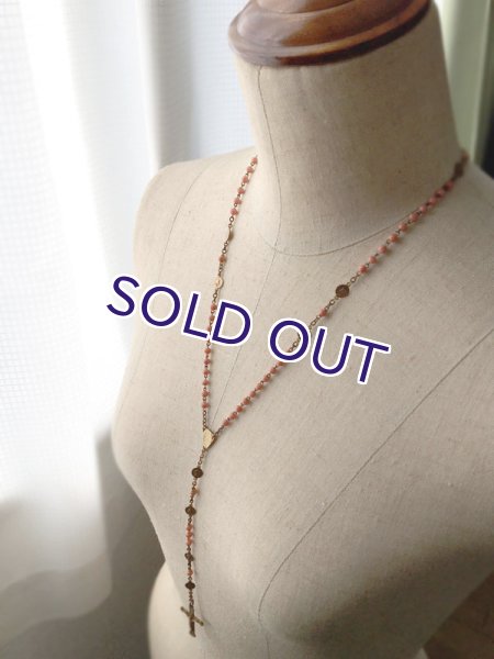 画像9: 珊瑚のゴールドロザリオ (9)