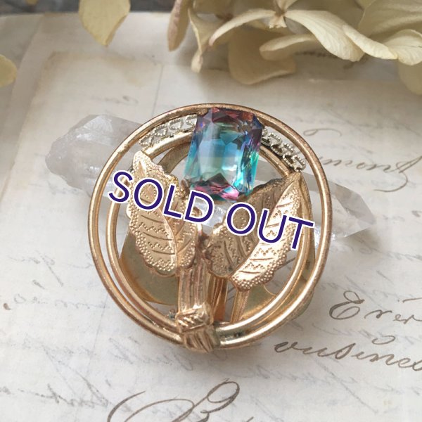 画像4: アイリスガラスのスカーフリング (4)