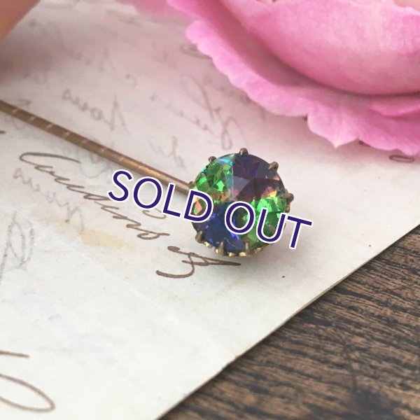 画像3: アイリスガラスのクラヴァットピン (3)