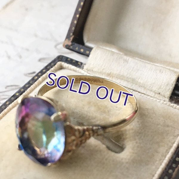 画像9: アイリスガラスのゴールドリング (9)