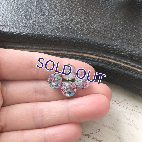 画像11: アイリスガラスのブローチ (11)