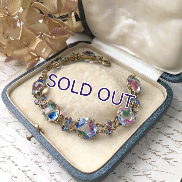 画像2: アイリスガラスのブレスレットF (2)