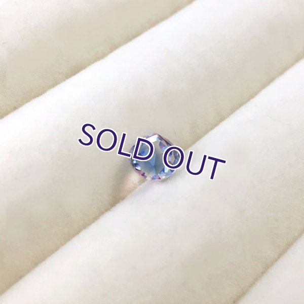 画像3: トリコロールアイリスガラス　クッションカットバックフォイル無（6mm） (3)