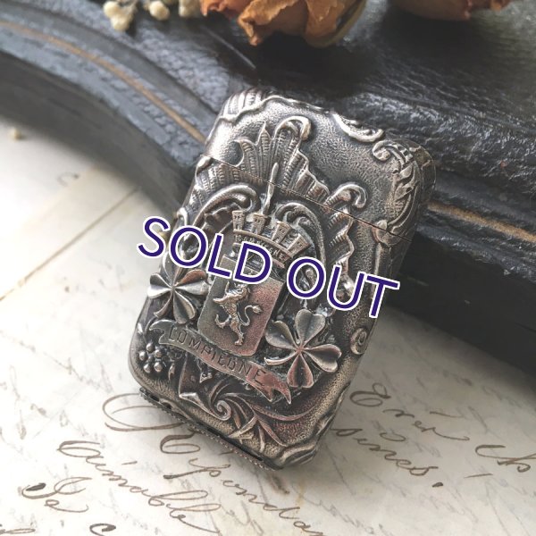 画像6: 「COMPIEGNE コンピエーニュ」紋章のマッチケース (6)