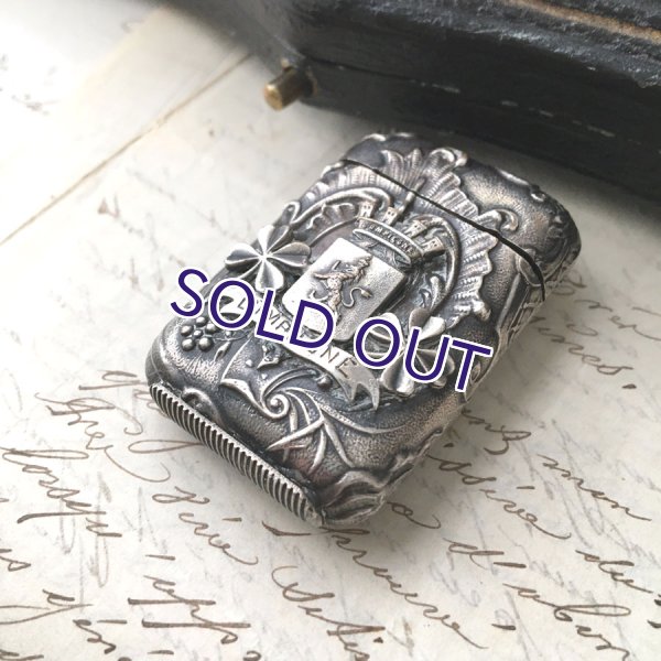 画像3: 「COMPIEGNE コンピエーニュ」紋章のマッチケース (3)