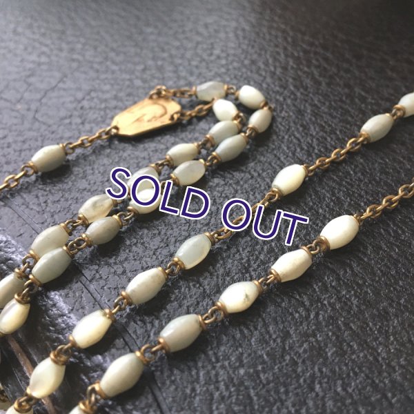 画像5: マザーオブパールのロザリオD (5)