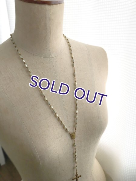 画像8: マザーオブパールのロザリオD (8)