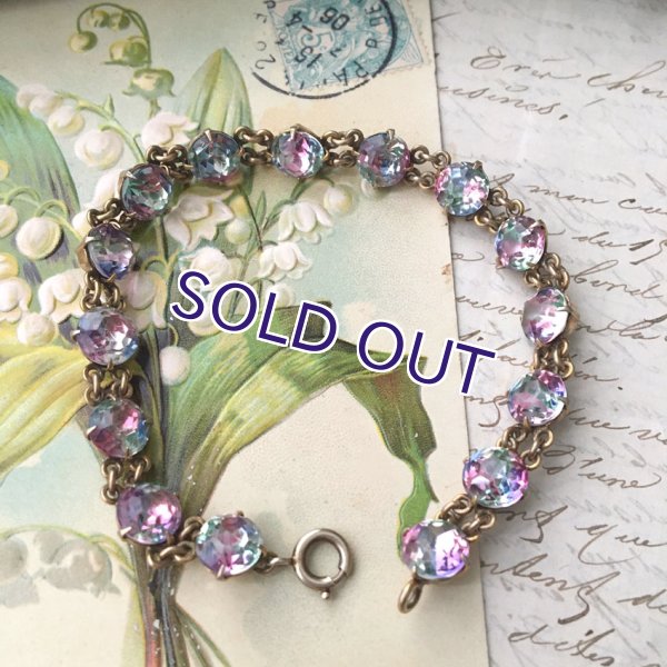 画像10: 初期アイリスガラスのブレスレットH (10)