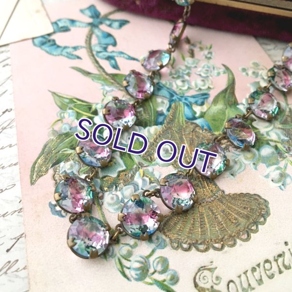 画像2: アイリスガラスのリヴィエールネックレスB (2)