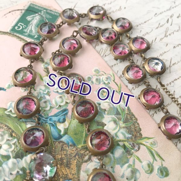 画像7: アイリスガラスのリヴィエールネックレスB (7)