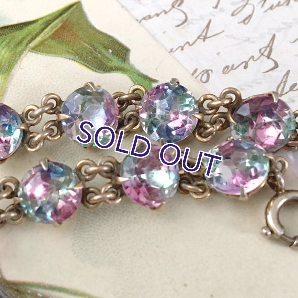 画像8: 初期アイリスガラスのブレスレットH (8)